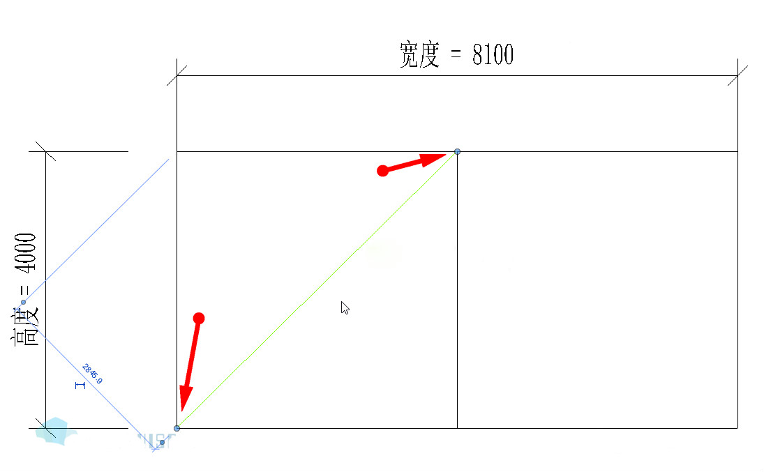 Revit如何绘制三心拱圆弧,BIM软件教程,BIMVIP